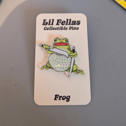 Lil Fellas Frog Pin