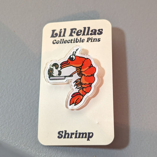 Lil Fellas Shrimp Pin